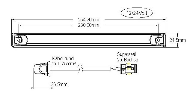 Bremsleuchte LED - Sanube GmbH