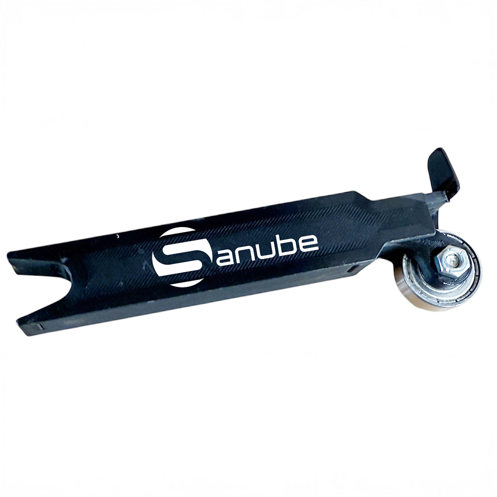 Insertion aid for rubber support profile