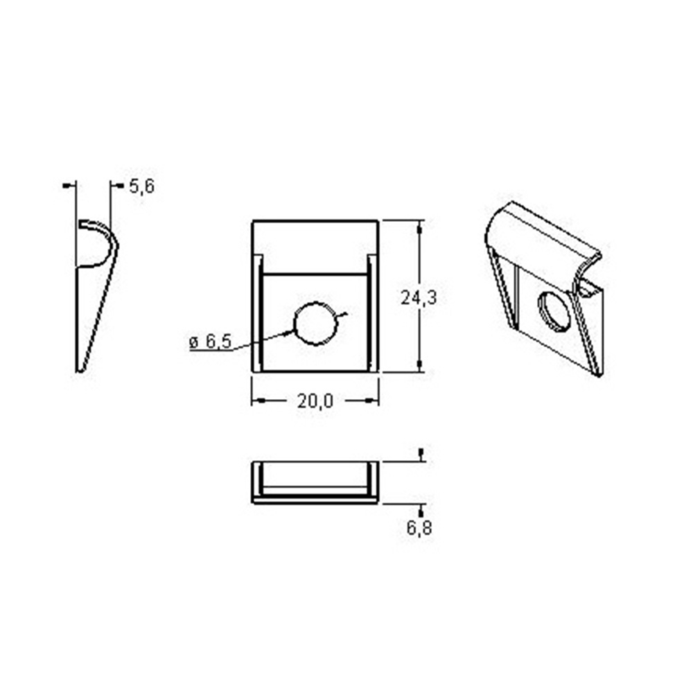 Cable clamp